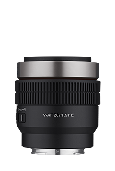 Samyang V-AF 20mm T1.9 FE